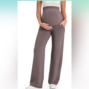 Women's Gray Maternity Pants
